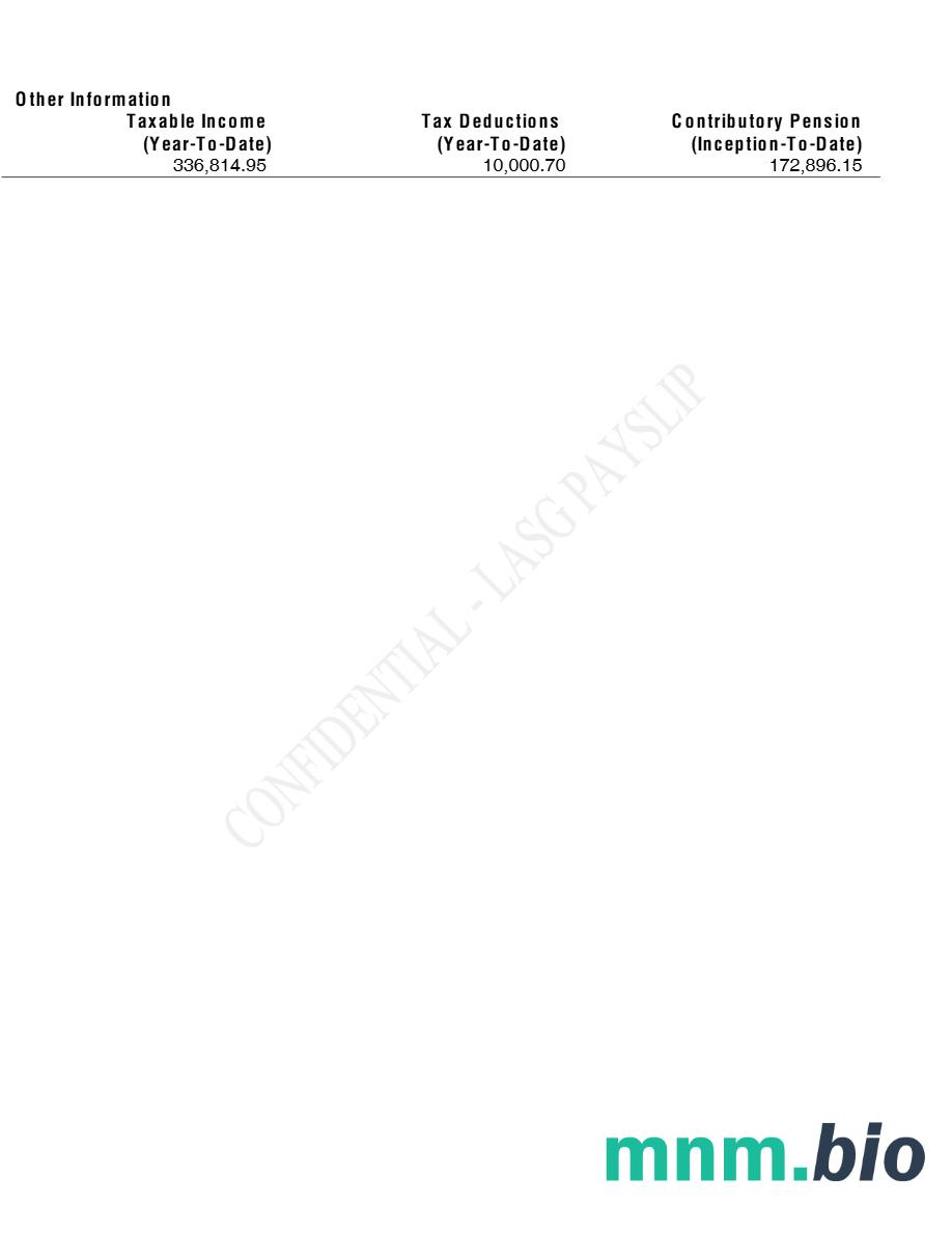 Szablon odcinka wypłaty pracownika rządu stanu Lagos w formatach Word i PDF, 2